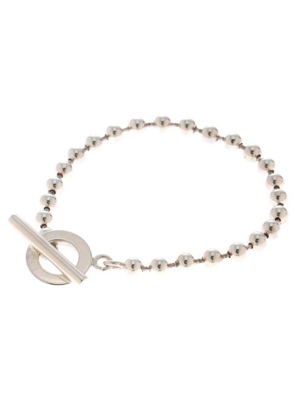 Gucci Ball Chain Bracelet Silver